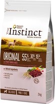 True instinct original mini adult lamb - 2 kg - 1 stuks