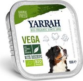 Yarrah dog alu brokjes vega met rozenbottels - 12x150 gr - 1 stuks