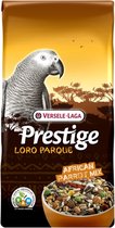 Versele-laga prestige premium loro parque african parrot mix - 15 kg - 1 stuks