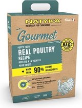 Natyka gourmet puppy poultry - 9 kg - 1 stuks