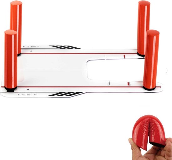 Firsttee Premium Speed Trap - SLA RECHT - HANDICAP verbeteren - BEWEZEN dat het werkt - Swingtrainer - Golfswing - Golf accessoires - Houding - Cadeau - Swing - Golf - Golftrainingsmateriaal - Golfballen - Golf training van Firsttee — afbeelding 2