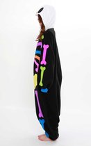 Regenboog Skelet Onesie Premium Verkleedkleding - Volwassenen & Kinderen - Onesize (155-177 cm)