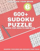 600+ Sudoku Puzzle Book for Adults and Kids