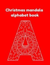 Christmas mandala alphabet book