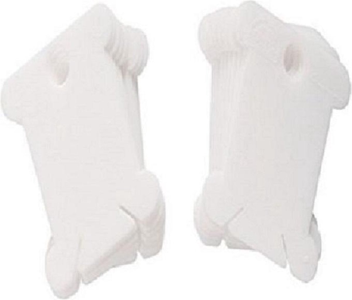 wikkelkaartjes plastic 100 stuks
