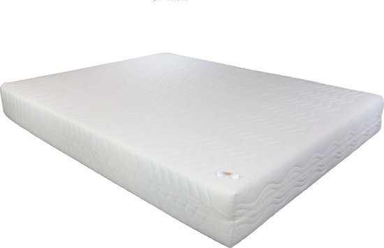 Bedworld Matras 160x200 cm Tweepersoons - Pocketvering - Gemiddeld Comfort - Matrashoes met rits