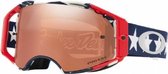 Oakley Airbrake MX Troy Lee Design Liberty RWB/ Prizm Black Iridium - OO7046-71