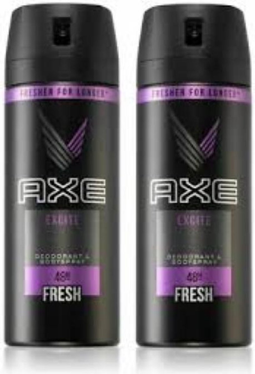 Goedkoopste AXE Excite Deo Spray DUOPAK - 2 x 150 ml