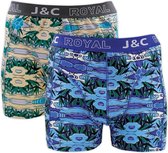 katoenen heren boxershort j&c - 2 pack - maat L