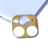 Aluminium cameralensbeschermer voor iPhone 11 Pro / 11 Pro Max (goud)