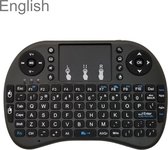 Taal ondersteuning: Engels i8 Air Mouse Draadloos toetsenbord met touchpad voor Android TV Box & Smart TV & PC Tablet & Xbox360 & PS3 & HTPC / IPTV