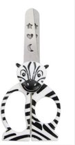 schaar Zebra kinderschaar 13 cm