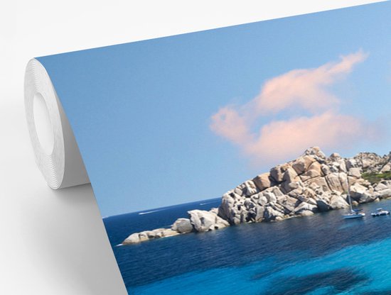 Le littoral aux fotobehang eau turquoise claire