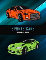 Sports Cars Coloring Book