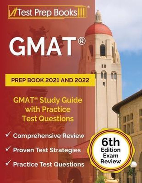 GMAT Prep Book 2021 and 2022 - cover