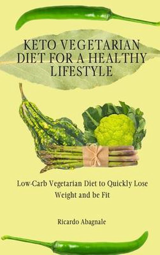 Keto Vegetarian Diet for a Healthy Lifestyle - cover