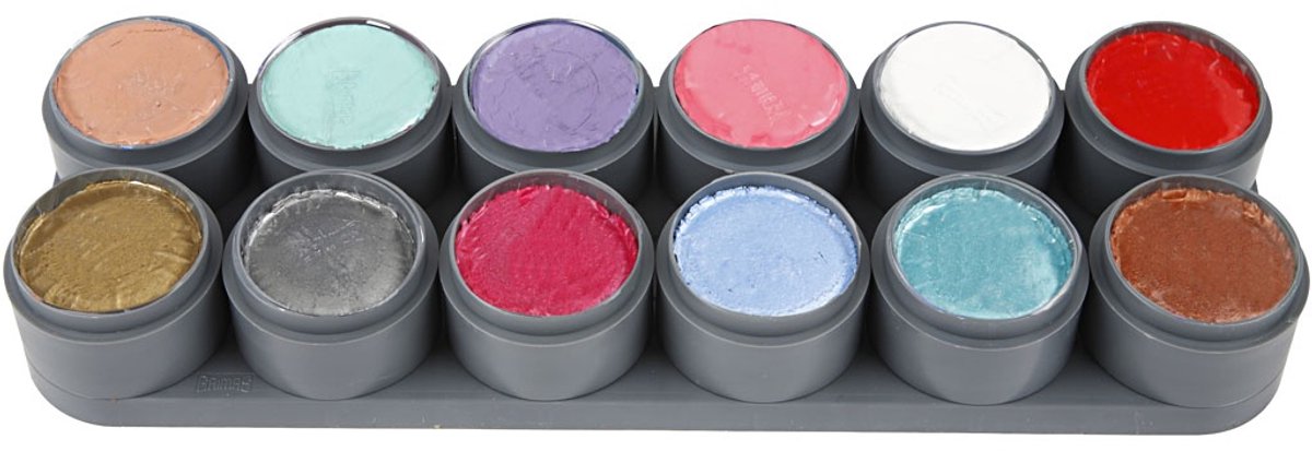 Grimas Schminkpalet Prinses 2,5 Ml Multicolor 12-delig