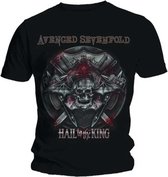 Avenged Sevenfold Heren Tshirt -XXL- Battle Armour Zwart