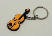 Viool Sleutelhanger | Muziek Snaarinstrument Cadeau met Geschenk zakje