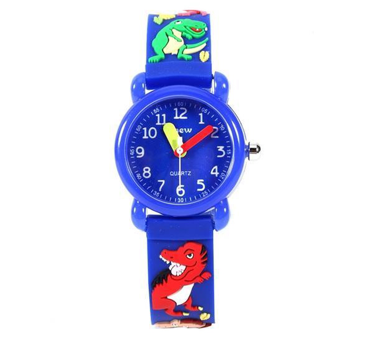 Dinosaurus Horloge - Kinderhorloge - Dino Watch - Giftbox - Blauw