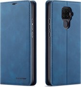 Voor Huawei Mate 30 Lite Forwenw Dream Series Oil Edge Strong Magnetism Horizontal Flip Leather Case met houder & kaartsleuven & Wallet & Photo Frame (blauw)