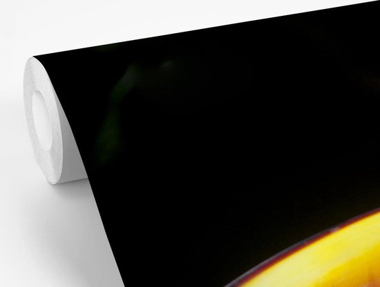 Papier peint Papier peint photo en vinyle - Toucan géant sur fond noir largeur 360 cm x hauteur 240 cm - Tirage photo sur papier peint (disponible en 7 tailles)