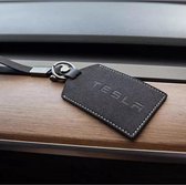 Tesla Model 3 en Y Sleutelkaart houder Sleutelhanger Key Card Auto Accessoires Zwart