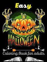 Easy Halloween Coloring Book For adults