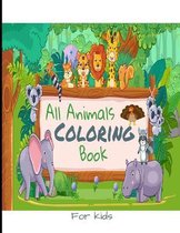 All Animals coloring book for kids