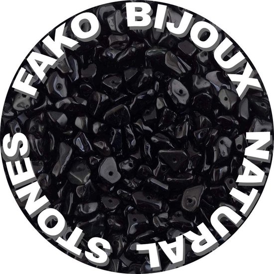 Fako Bijoux® Obsidiaan Natuursteen Chips