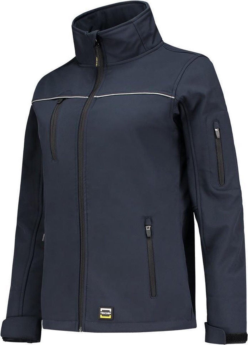 Tricorp 402009 Softshell Luxe Dames Vrouwen Blauw