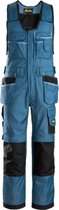 Snickers Bodybroek met holsterpockets Duratwill 0212 - Mannen - Aquablauw/Zwart - 54