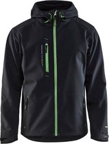 Blåkläder 4949 Softshell Jack – Zwart/Groen - S