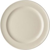 Royal Boch bord plat 25.5 cm classic ivory