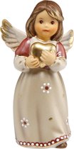 Goebel® - Kerst | Decoratief figuur "Een hart voor jou" | Engel, 8cm