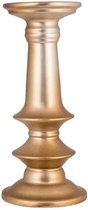 Kandelaar - Kaarsenstandaard - Brass - 27cm - Rond Keramiek