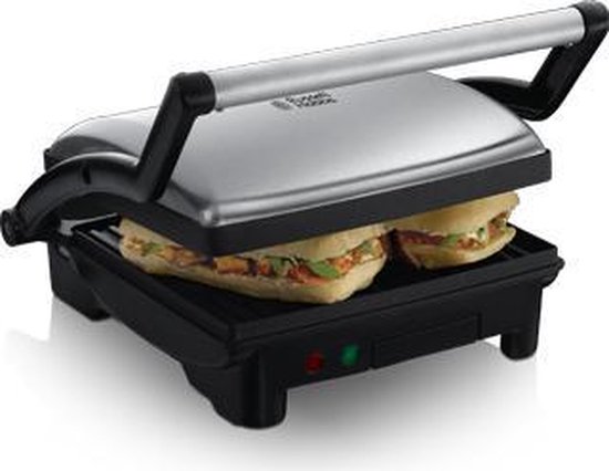 Productinformatie - Russell Hobbs 20913.036.001 - Russell Hobbs 17888-56 Cook at Home 3 in 1 Paninimaker- Contactgrill / Tafelgrill
