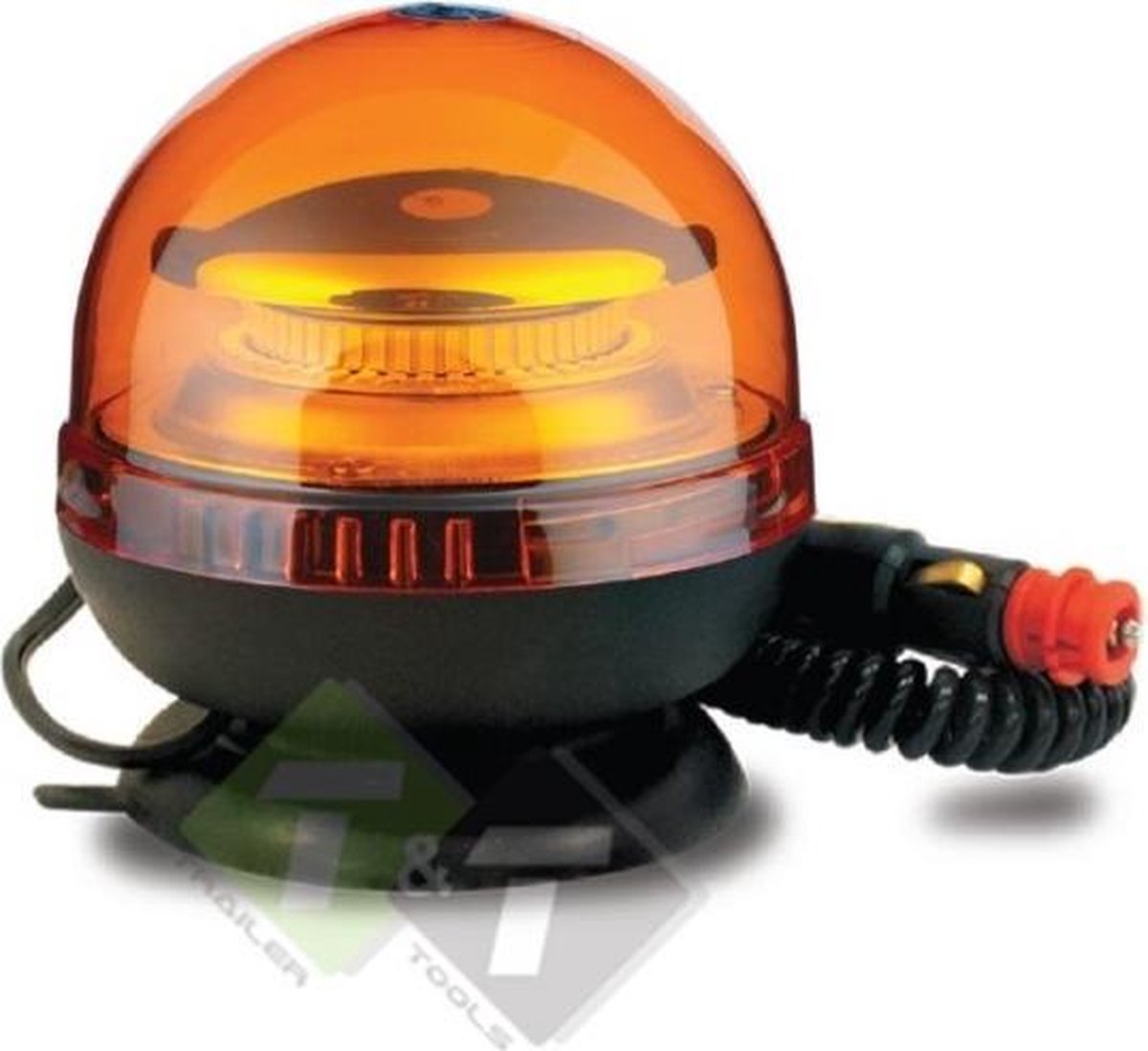Zwaailamp LED Oranje, Waarschuwingslamp, Magneet, 12-24V