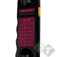 Tester voor de stekker, alleen geschikt voor 7 polige aansluitingen met 12 Volt systeem.