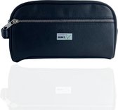 3BMT Toilettas heren - leer - zwart