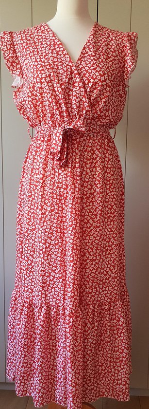 Italiaanse Maxi-jurk rood | bol.com