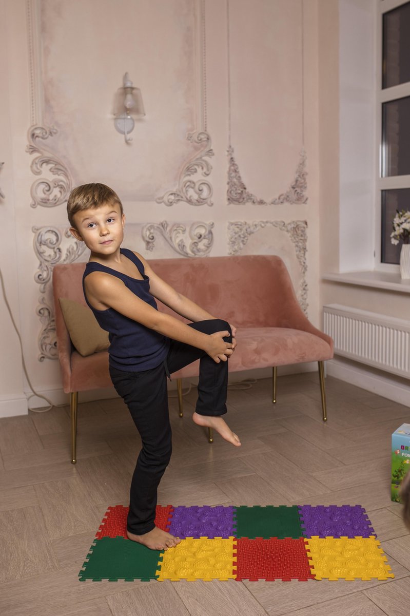 Tapis de jeu de module de tapis sensoriel de massage pour enfants