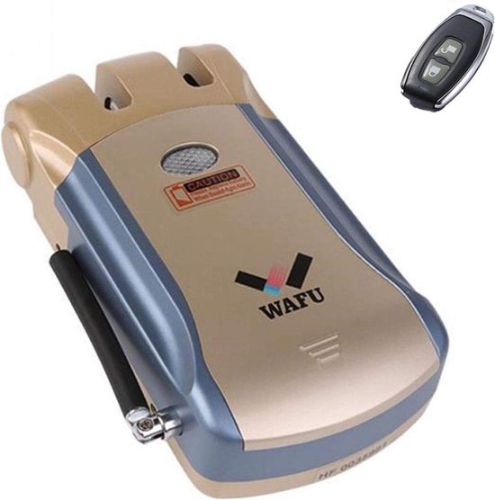 Onafhankelijk Centraliseren Willen Wireless keyslot Wafu 018 - onzichtbaar slot - draadloos te bedienen -  veiligheid -... | bol.com