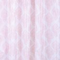 Differnz Douchegordijn Boho – 180 x 200 cm – Verzwaard – 100% Polyester – Roze