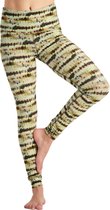 Urban Goddess Urban Goddess Satya  Sportlegging - Maat L  - Vrouwen - geel - bruin