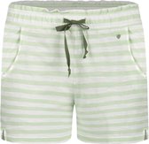 Short Stories Stripes Pyjamashort 621132 Groen - maat XL