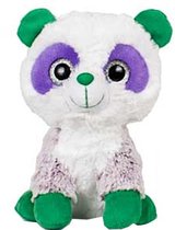 Play By Play Knuffeldier Animal Party Junior 15 Cm Wit/paars