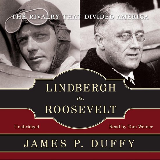 Lindbergh vs. Roosevelt - cover