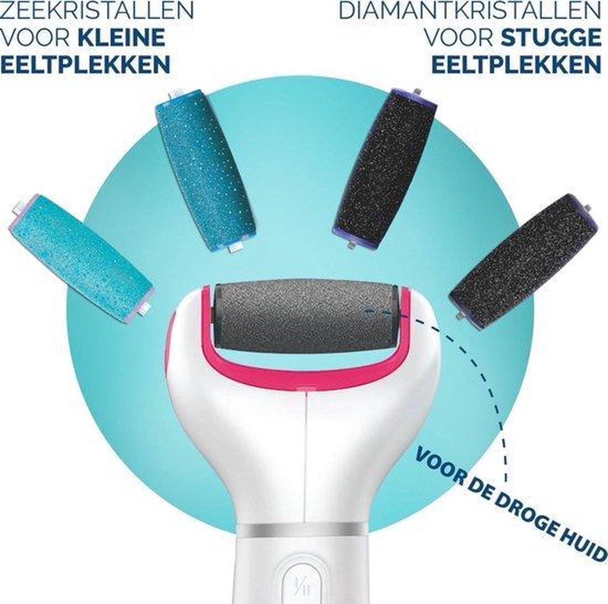 Scholl EXPERT CARE electric foot file 2 in 1 1 u