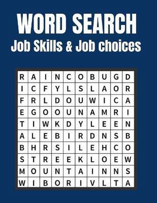 Job Skills & Job choices Word Search, Activity Press 9798697652190 Boeken
